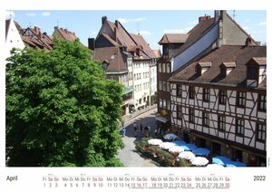 Nürnberg 2022 - White Edition - Timokrates Kalender, Wandkalender, Bildkalender - DIN A4 (ca. 30 x 21 cm)