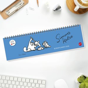 Simons Katze Büroplaner 2026