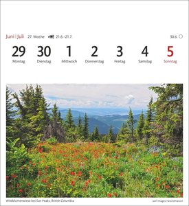 Kanada Sehnsuchtskalender 2026