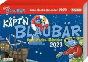 Gute-Nacht-Kalender 2023: Käpt\'n Blaubär Abendabreißkalender für Kinder