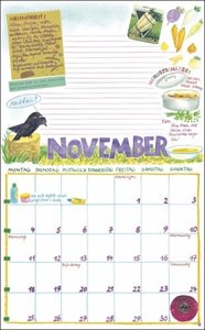 Gabi Kohwagner: Mein persönlicher Kalender 2024. Detailreich illustrierter Kalender zum Aufhängen mit viel Platz für Organisatorisches. Wandkalender 2024 zum Eintragen.