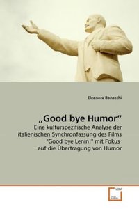 \"Good bye Humor\"