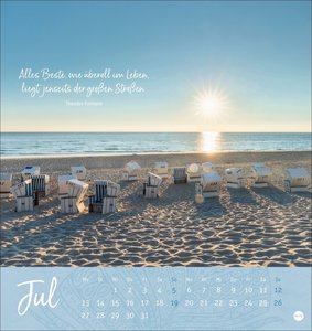 Tage voller Glück Postkartenkalender 2026