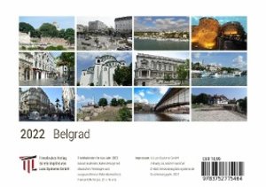 Belgrad 2022 - Timokrates Kalender, Tischkalender, Bildkalender - DIN A5 (21 x 15 cm)
