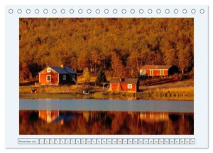 Faszination Finnland (Tischkalender 2024 DIN A5 quer), CALVENDO Monatskalender
