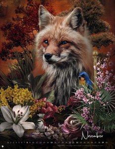 André Sanchez: Tierporträts Posterkalender 2026