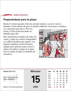 Spanisch Sprachkalender 2026