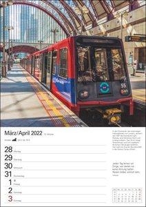 Eisenbahnen Kalender 2022