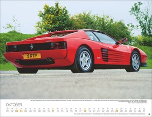 Legendäre Autos Posterkalender 2026