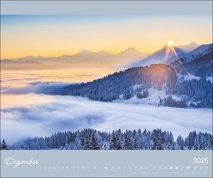 Alpen im Licht Kalender 2025