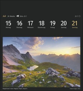 Deutschlands Natur Postkartenkalender 2024. Die schönsten Landschaften in einem Tischkalender: Postkarten zum Sammeln und Verschicken. Jede Woche die Schönheit Deutschlands!