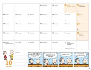 Peanuts Monatsplaner 2026
