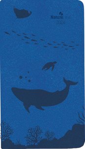 Taschenkalender Nature Line Ocean 2024 - Taschen-Kalender 9x15,6 cm - 1 Woche 2 Seiten - 128 Seiten - Umwelt-Kalender - mit Hardcover - Alpha Edition