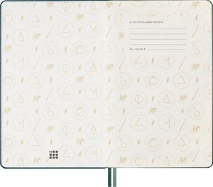 Moleskine Harry Potter Alohomora 18 Monate Wochen Notizkalender 2024/2025, L/A5