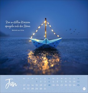 Stille Momente Postkartenkalender 2026