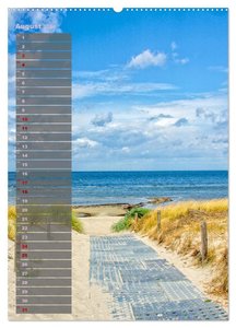 Ostsee Tour Deutschland - maritime Highlights (Wandkalender 2024 DIN A2 hoch), CALVENDO Monatskalender
