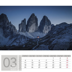 Dolomiten Postkartenkalender 2024