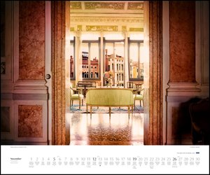 Zu Gast in den Palazzi von Venedig 2023 - The palaces of Venice - Foto-Wandkalender 60,0 x 50,0 cm