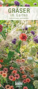 Gräser im Garten 2025 – DUMONT Wandkalender – Garten-Kalender – Hochformat 30 x 70 cm