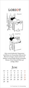 Loriot Lesezeichen & Kalender 2026