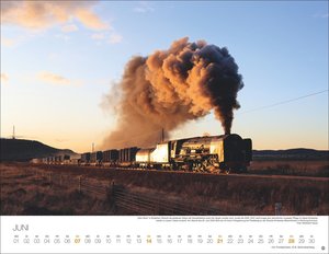 Feurige Dampfloks Posterkalender 2026