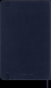 Moleskine 12 Monate Wochen Notizkalender 2024, Large/A5, Saphir