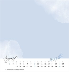 Kreativkalender zum Aufstellen Glücksmomente 2026