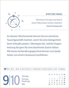 Schütze Sternzeichenkalender 2026