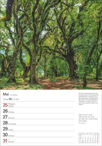 Naturschätze Afrikas Wochenplaner 2026