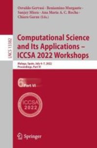 Computational Science and Its Applications - ICCSA 2022 Workshops