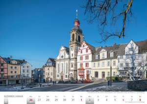 Rheinland 2023 Wandkalender A4 quer Spiralbindung 28 Blatt mit 56 Seiten