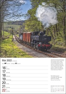 Eisenbahnen Kalender 2022