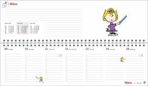 Peanuts Wochenquerplaner 2026