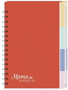 Mama AG Familienplaner Buch A5 Kalender 2022