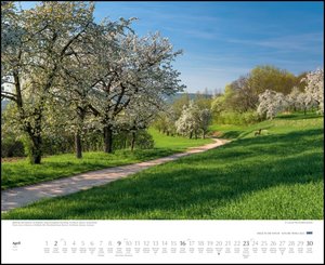 Wege in die Natur 2023 – Wandkalender 52 x 42,5 cm – Spiralbindung