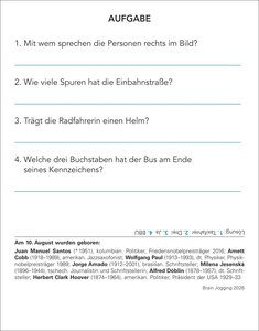 Brain Jogging Tagesabreißkalender 2026