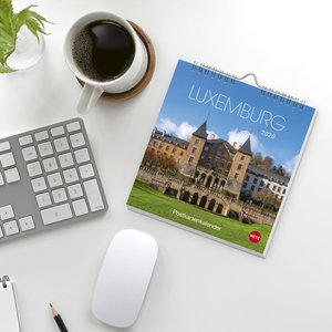 Luxemburg Postkartenkalender 2026