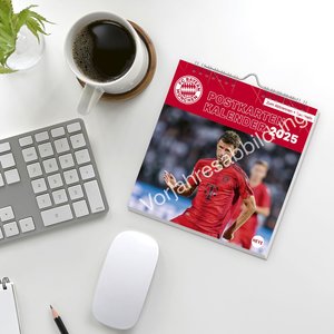FC Bayern München Postkartenkalender 2026