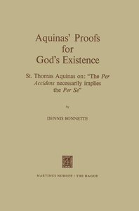 Aquinas' Proofs for God's Existence