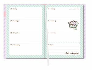 Pusheen 17-Monats-Kalenderbuch A5 2026