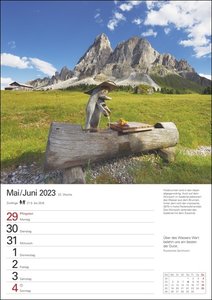 Südtirol Wochenplaner 2023
