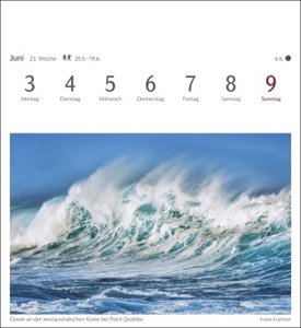Am Wasser Postkartenkalender 2024. Kalender im Postkarten-Format zum Aufstellen. 53 Postkarten mit stimmungsvollen Motiven und Naturaufnahmen - zum Sammeln oder Verschicken