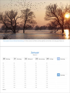 Tage am Wasser in Deutschland - KUNTH Tischkalender 2025