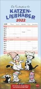 Jacob Familienplaner für Katzenliebhaber Kalender 2022