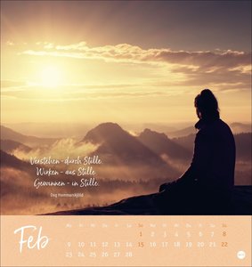 Stille Momente Postkartenkalender 2026