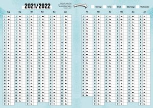 Krass Klassenfahrt Schülerkalender 2021/2022
