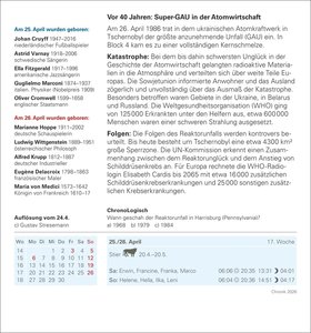 Chronik Tagesabreißkalender 2026 - Kulturkalender - Personen, Ereignisse, Schauplätze