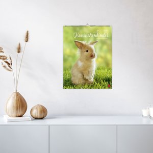Kaninchenkinder Posterkalender 2026
