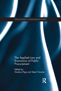 Applied Law and Economics of Public Procurement