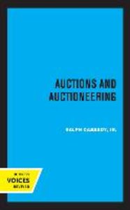 Auctions and Auctioneering